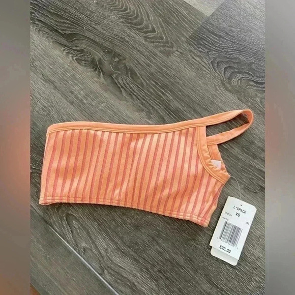 L*space Axel bikini top orange size XS and L - Picture 5 of 5